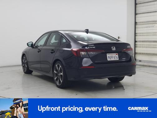 Black 2025 Honda Civic Hybrid Sport Touring