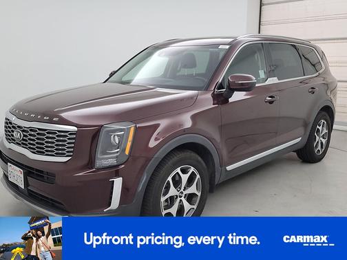 Burgundy 2021 Kia Telluride EX