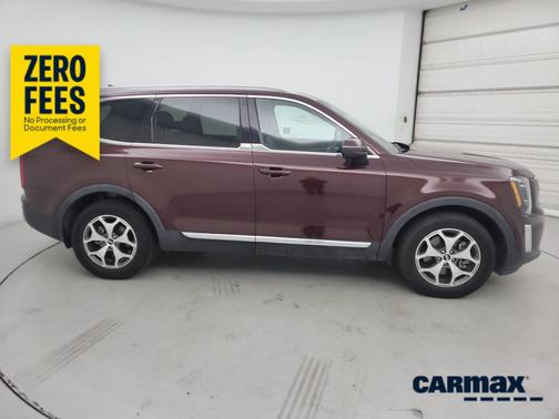 Burgundy 2021 Kia Telluride EX