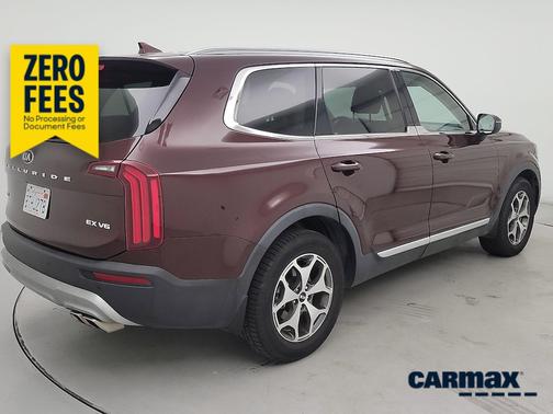 Burgundy 2021 Kia Telluride EX