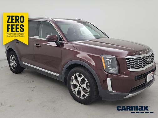 Burgundy 2021 Kia Telluride EX