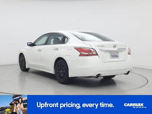 White 2015 Nissan Altima S