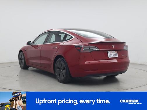 Red 2019 Tesla Model 3 Performance