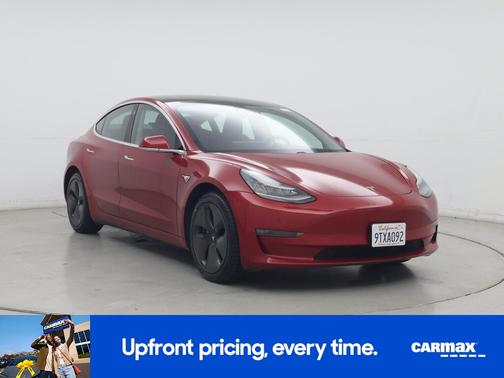 Red 2019 Tesla Model 3 Performance