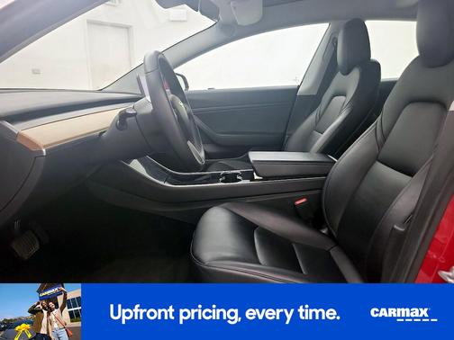 Red 2019 Tesla Model 3 Performance