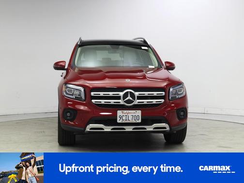 Red 2021 Mercedes-Benz GLB 250