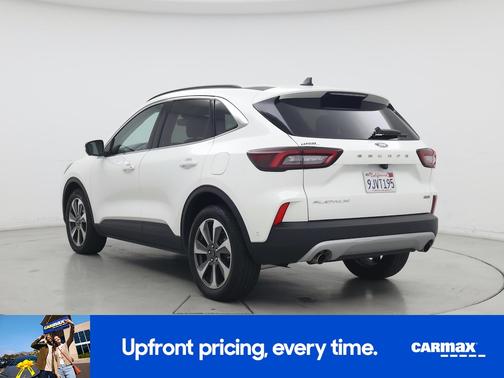 White 2023 Ford Escape Platinum