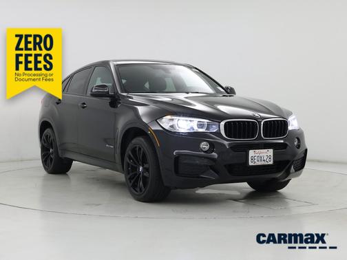 Black 2018 BMW X6 SDrive35i