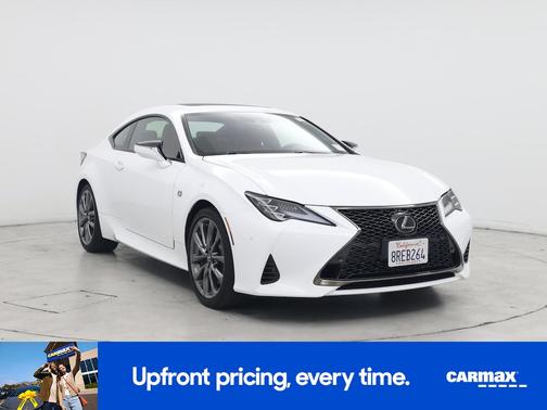 White 2020 Lexus RC 350 F-Sport