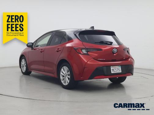 Red 2023 Toyota Corolla Hatchback SE