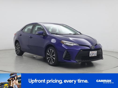 Blue 2018 Toyota Corolla SE