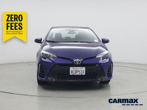 Blue 2018 Toyota Corolla SE