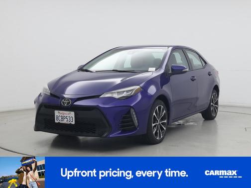 Blue 2018 Toyota Corolla SE
