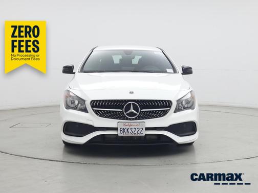 White 2019 Mercedes-Benz CLA 250