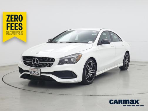 White 2019 Mercedes-Benz CLA 250