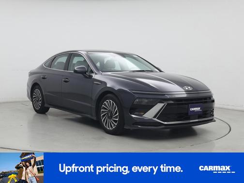 White 2024 Hyundai SONATA Hybrid SEL