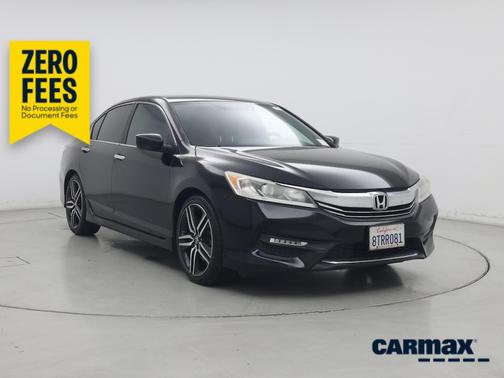 Black 2017 Honda Accord Sport