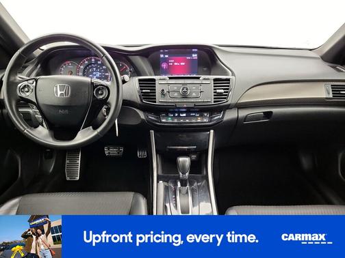 Black 2017 Honda Accord Sport