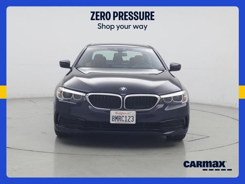 Blue 2019 BMW 530 I