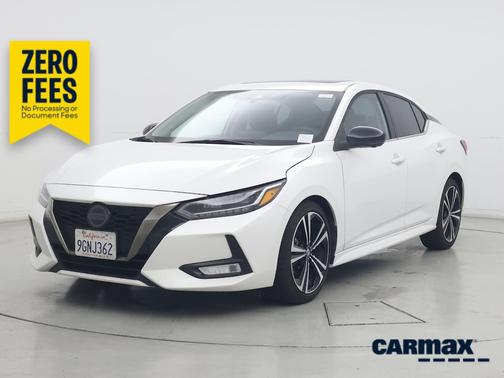 White 2023 Nissan Sentra SR