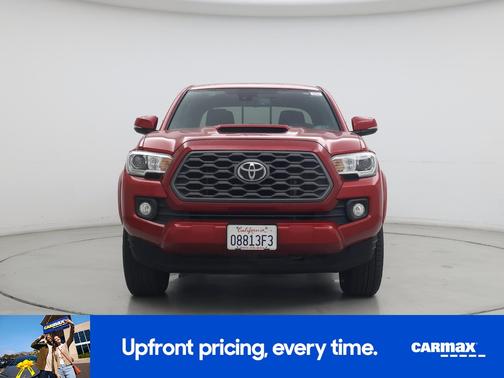 Red 2021 Toyota Tacoma TRD Sport