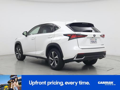 White 2020 Lexus NX 300h