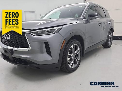 Gray 2023 INFINITI QX60 Luxe