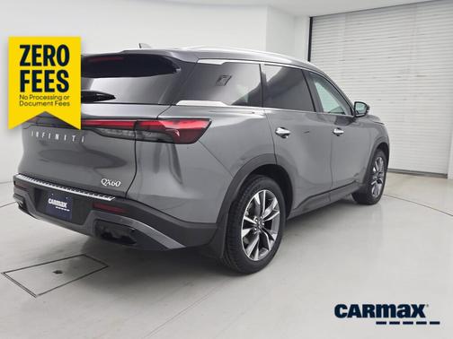 Gray 2023 INFINITI QX60 Luxe
