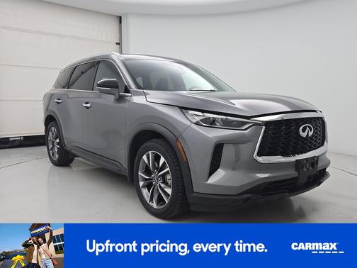 Gray 2023 INFINITI QX60 Luxe