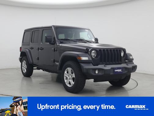 Gray 2021 Jeep Wrangler Unlimited Sport