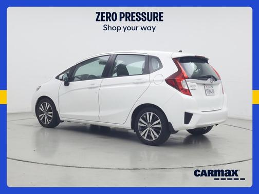 White 2015 Honda Fit EX-L
