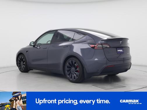 Gray 2022 Tesla Model Y Performance
