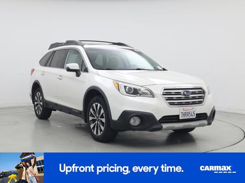 White 2015 Subaru Outback Limited