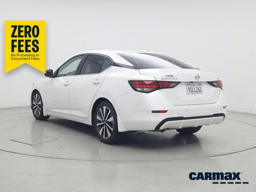 White 2020 Nissan Sentra SV
