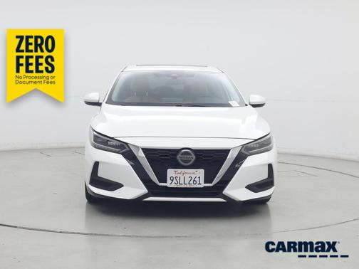 White 2020 Nissan Sentra SV