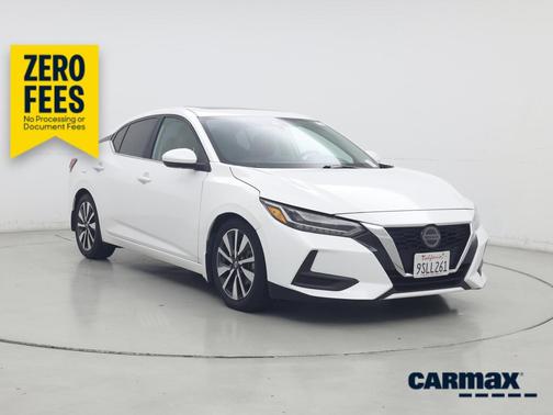 White 2020 Nissan Sentra SV