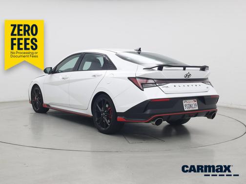 White 2025 Hyundai ELANTRA N
