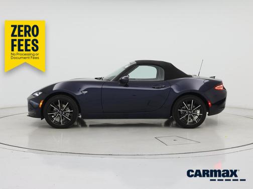 Blue 2025 Mazda MX-5 Miata 35th Anniversary