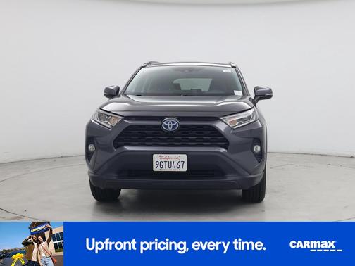 Gray 2020 Toyota RAV4 Hybrid XLE