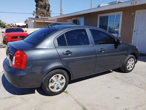 Blue 2011 Hyundai Accent GLS