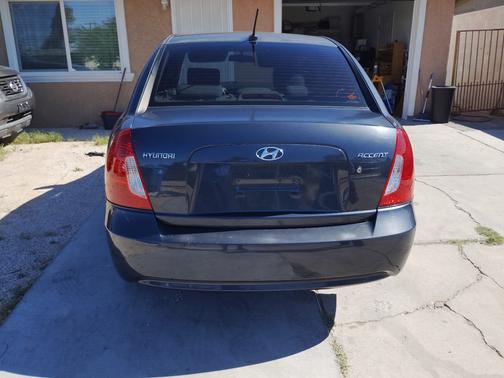 Blue 2011 Hyundai Accent GLS