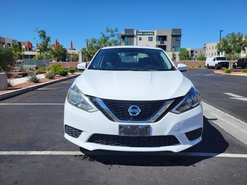 White 2017 Nissan Sentra SV