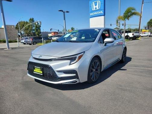 Silver 2024 Toyota Corolla SE