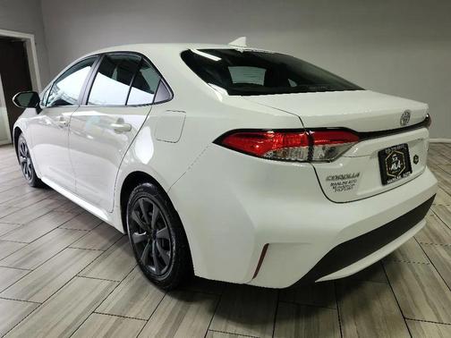 White 2022 Toyota Corolla LE