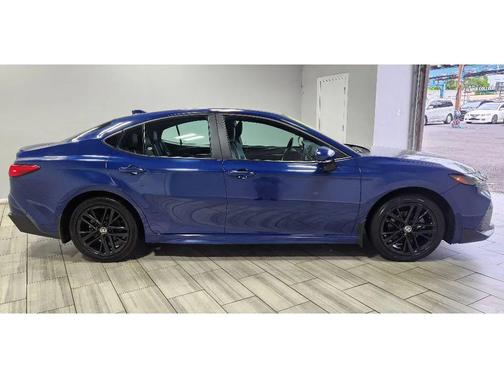 Reservoir Blue 2025 Toyota Camry SE