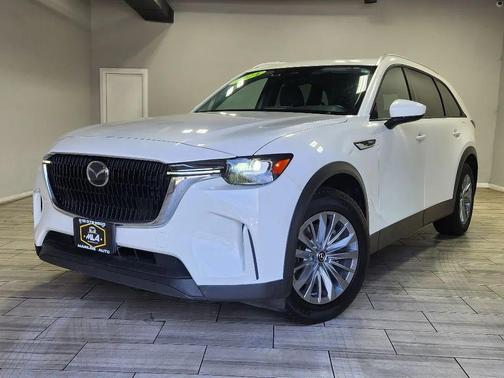 Rhodium White Premium 2024 Mazda CX-90 PHEV Preferred