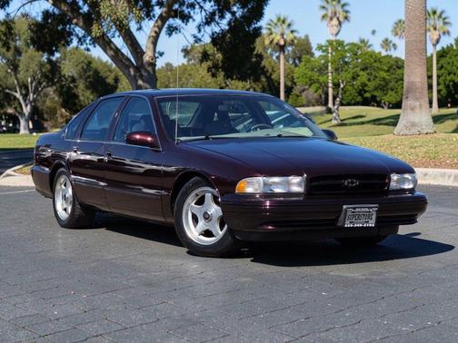 Burgundy 1996 Chevrolet Caprice