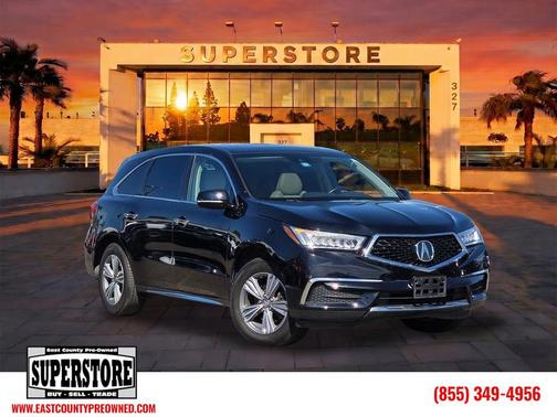 Majestic Black Pearl 2020 Acura MDX 3.5L