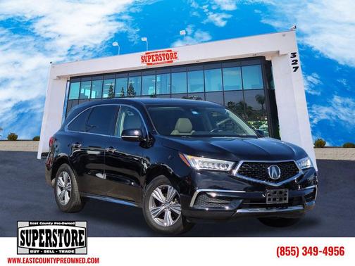 Majestic Black Pearl 2020 Acura MDX 3.5L