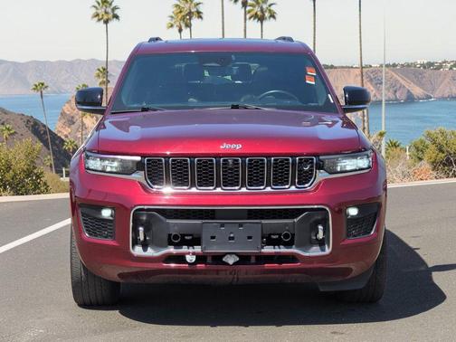 Velvet Red Pearlcoat 2021 Jeep Grand Cherokee L Overland